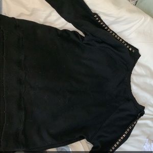 Off the shoulder sweater